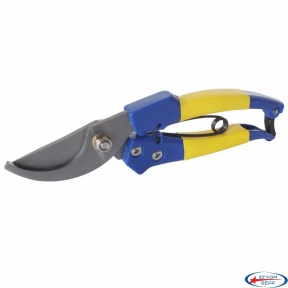 Секатор садовий кований, пластикові рукоятки 200 мм Світязь