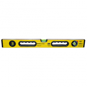 Рівень алюм, 3 віч., 360°, з отворами для захвату, 60 см