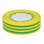 Ізострічка ПВХ, зелено-жовта, 19 мм х 20 м