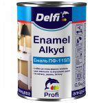 Емаль алкідна ПФ-115П Delfi синя 25 кг