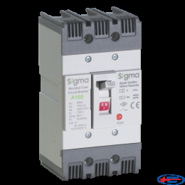 Авт. вимикач силовий фіксований SIGMA 3Р, 200A, 36кА (3A250200)
