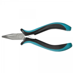 Тонкогубці діелектричні вигнуті, Cr-V, 125 мм