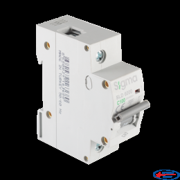 Автоматичний вимикач PRO SIGMA 6кА, 1Р, 100А 